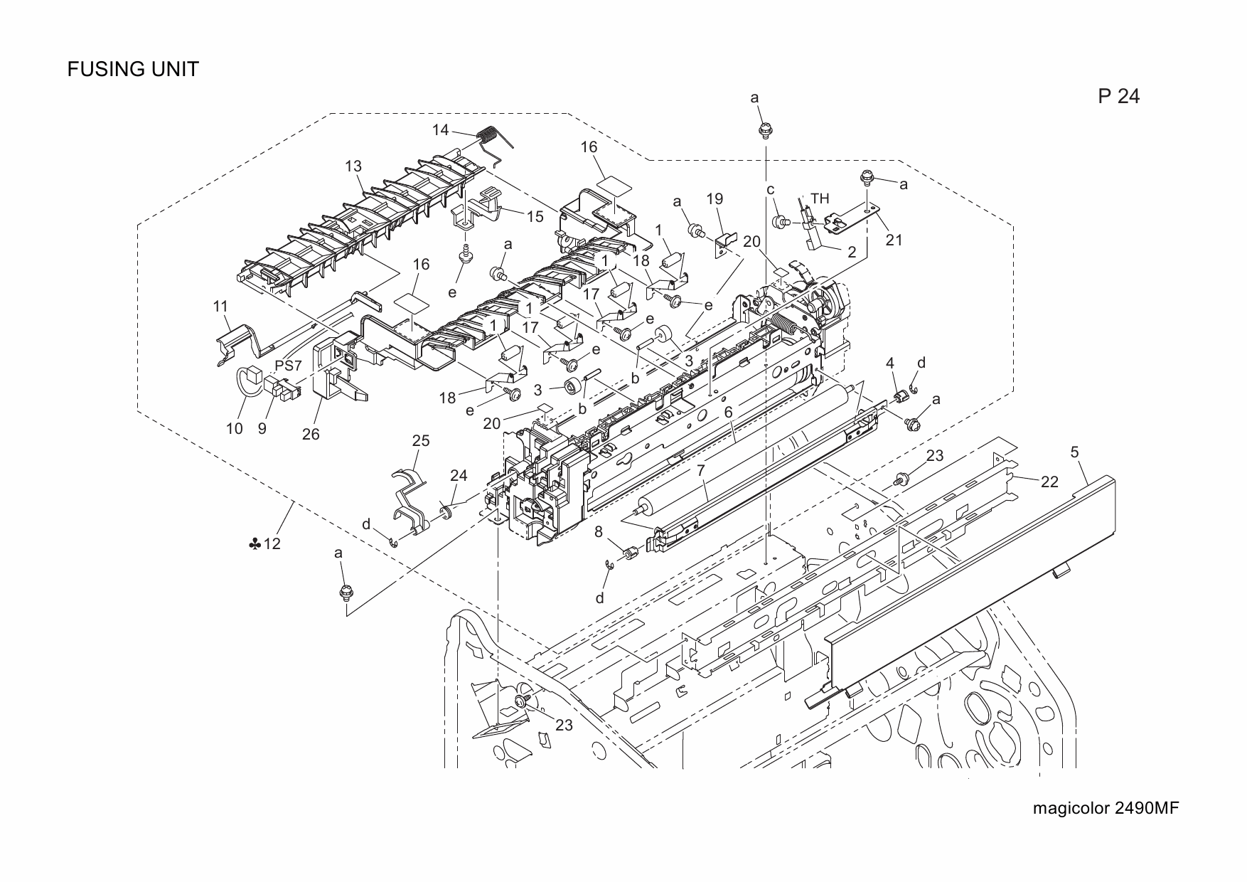 Konica-Minolta magicolor 2490MF 4556041 Parts Manual-5